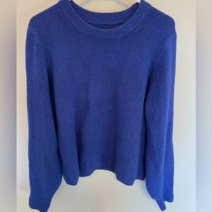 Gap Royal Blue Size Large Cozy Sweater